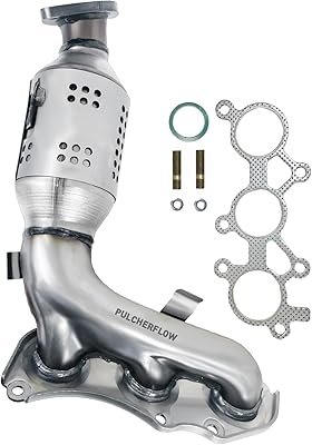Convertisseur catalytique droit pulcherflow compatible avec toyota rav 4 2006 2007 2008 2009