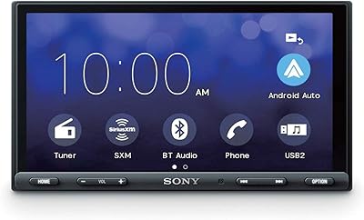 Récepteur multimédia sony xav ax5000 7 pouces avec bluetooth, apple carplay et android