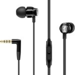 Écouteurs sennheiser cx 300s avec télécommande intelligente à un bouton - noir
