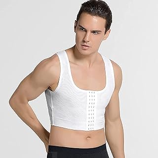 Gilet corset amincissant sans manches pour hommes, gilet d'exercice sans manches à 3