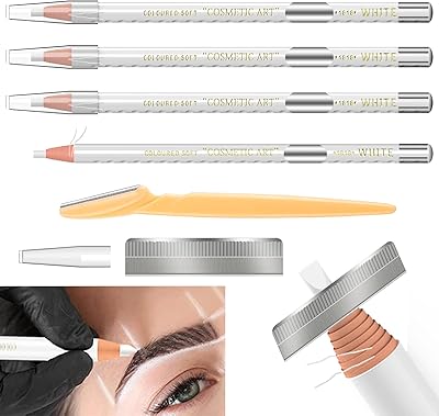 Ensemble d'outils de maquillage, de tatouage et de microblading - crayons permanents pour définir les sourcils en 5 couleurs imperméables (blanc). DIAYTAR COTE D'IVOIRE est la boutique en ligne idéale pour ceux qui cherchent une expérience d'achat pratique et sécurisée. Avec plus de 300 000 références, vous pouvez trouver facilement les produits dont vous avez besoin, et les options de paiement et de livraison variées rendent l'achat encore plus pratique. DIAYTAR COTE D'IVOIRE est la destination parfaite pour les acheteurs ivoiriens.
