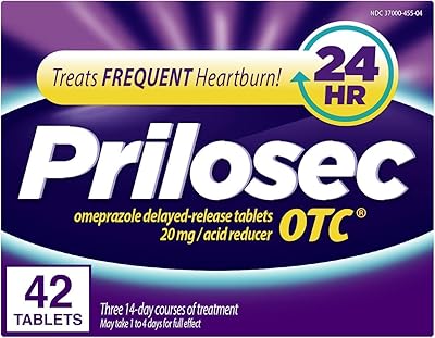 Comprimés prilosec 20 ml