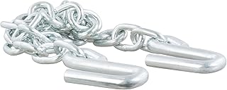 Curt 80301 chaîne de sécurité de remorque de 48" avec crochets en s
