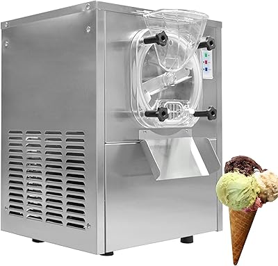 Sorbetière de bureau commerciale, crème glacée dure, glace, sorbet, yaourtière glacée, acier inoxydable, 5,3 gallons/heure, 1400 w. La boutique en ligne DIAYTAR COTE D'IVOIRE est une plateforme conviviale et facile à utiliser, permettant aux clients de naviguer aisément à travers les différentes catégories de produits. Les descriptions détaillées des produits et les avis des clients aident à prendre des décisions d'achat éclairées. Cela améliore l'expérience d'achat en ligne pour les clients.