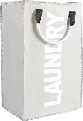 Panier à linge arnis 40 litres, sac à linge pliable, panier à linge