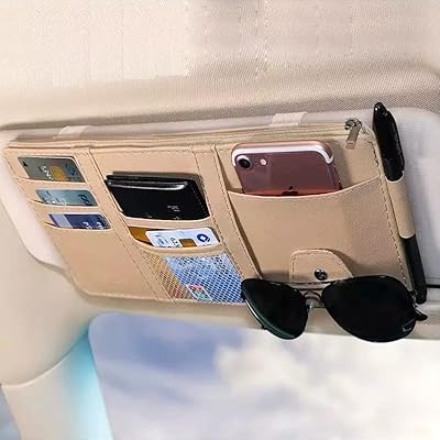 Poche de rangement pour accessoires d'intérieur de voiture, organisateur décoratif de visière de voiture pour camion (gris). En tant que boutique leader en Cote d'Ivoire, DIAYTAR COTE D'IVOIRE offre une expérience d'achat en ligne unique avec plus de 300000 références. Nous sommes déterminés à fournir des produits de qualité exceptionnelle pour nos clients. Notre objectif est de rendre l'expérience d'achat en ligne plus pratique et plus agréable.
