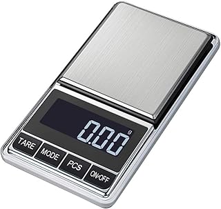 Balance numérique précise en grammes, mini balance de poche 500g, balance électronique portable