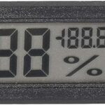 Hygromètre numérique dorall, thermomètre constant ultra précis, conception compacte, pour incubateurs domestiques (noir)