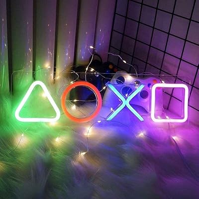 Timmycare panneau lumineux led en forme de contrôleur de jeu à suspendre pour chambre à coucher, salle de jeux pour enfants, décoration de fête [ox] [40 x 12]. DIAYTAR COTE D'IVOIRE, boutique en ligne généraliste de référence en Cote d'Ivoire, propose une sélection impressionnante de plus de 300000 articles. De l'électronique aux accessoires de mode, en passant par les produits pour la maison et les loisirs, DIAYTAR COTE D'IVOIRE répond à toutes les attentes. La boutique assure une livraison rapide et des paiements sécurisés.