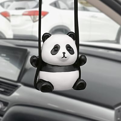 Ornement suspendu de voiture panda oscillant, accessoires de suspension de voiture pour rétroviseur, décor de voiture drôle choses mignonnes, pendentif suspendu de voiture panda oscillant. La boutique en ligne DIAYTAR COTE D'IVOIRE dispose d'une large gamme de produits allant des articles ménagers aux produits électroniques, en passant par les vêtements et les accessoires, permettant ainsi aux clients de trouver tout ce dont ils ont besoin en un seul endroit. La qualité des produits et la satisfaction des clients sont au cœur de la politique de l'entreprise.