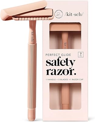 Rasoir de sécurité kitsch perfect glide manche en métal et rasoir à une lame. DIAYTAR COTE D'IVOIRE est la boutique en ligne idéale pour les ivoiriens qui cherchent à acheter des produits de qualité à des prix abordables. Avec plus de 300000 références, la boutique propose une gamme incroyable de produits, allant des articles ménagers aux produits de beauté, en passant par les équipements sportifs et les jouets pour enfants. Les clients bénéficient d'un service client dédié et d'une garantie de satisfaction.