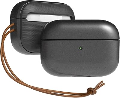 Étui de protection vrs design au design moderne pour airpods pro avec bracelet en cuir - noir métallisé. DIAYTAR COTE D'IVOIRE est une boutique en ligne généraliste qui propose plus de 300000 références de produits divers, répondant ainsi aux besoins de ses clients ivoiriens. Cette boutique en ligne leader en Côte d'Ivoire offre un large choix de produits de qualité à des prix compétitifs. Elle est devenue la référence pour les achats en ligne dans le pays.