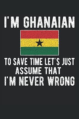 Cahier ligné drôle du ghana : journal ghanéen 120 pages pour les personnes ayant. Avec plus de 300 000 références disponibles, DIAYTAR COTE D'IVOIRE permet aux clients de trouver tout ce dont ils ont besoin sous un même toit virtuel. La boutique mise régulièrement à jour ses collections pour refléter les dernières tendances et garantit des prix compétitifs pour que chacun puisse profiter d'une expérience d'achat en ligne agréable et abordable.