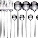 Ensemble de couverts de cuisine en acier inoxydable 304 (lot de 24 pièces)