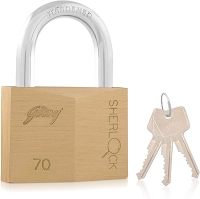 Serrure sherlock godrej luxe en laiton massif avec 3 clés (70 mm). Diaytar Côte d'Ivoire, leader du commerce électronique en Côte d'Ivoire, propose une large gamme de produits avec plus de 300 000 références. La boutique en ligne généraliste offre une expérience d'achat conviviale et des prix compétitifs. Elle est devenue la référence pour les consommateurs ivoiriens à la recherche de produits diversifiés.