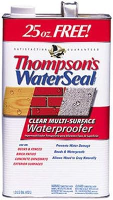 Scellant imperméabilisant thompsons 24111, 3,8 l, transparent, faible teneur en cov pour l'extérieur. DIAYTAR COTE D'IVOIRE est une boutique en ligne généraliste qui propose plus de 300 000 références de produits. Elle est reconnue comme l'une des boutiques en ligne leaders en Côte d'Ivoire, offrant une grande variété de produits pour répondre aux besoins de ses clients. Avec une telle offre, DIAYTAR COTE D'IVOIRE est devenue une destination incontournable pour les achats en ligne dans la région.