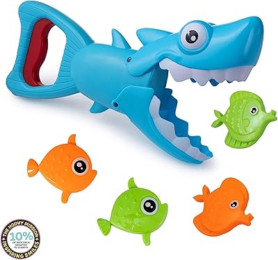 Jouets de bain amusants pour enfants - jouet de baignoire requin pour tout-petits