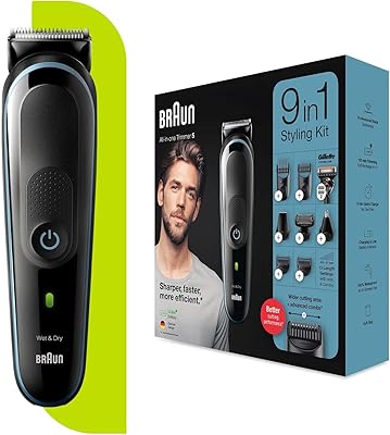 Tondeuse à barbe et de toilettage pour hommes braun kit de coiffure 9 en 1. DIAYTAR COTE D'IVOIRE propose une large gamme de produits, allant de l'électronique à la mode, en passant par les produits ménagers et les accessoires. Cette boutique en ligne est la référence en Côte d'Ivoire pour tout ce qui concerne les achats en ligne, avec des promotions régulières et des prix compétitifs. Les clients apprécient la facilité de navigation et la rapidité de livraison.