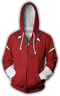 Daviko inuyasha sweat à capuche costume de cosplay sesshoumaru veste à glissière sweat à capuche anime sweat unisexe. DIAYTAR COTE D'IVOIRE se distingue par sa capacité à offrir une grande diversité de produits à des prix compétitifs. La boutique en ligne mise également sur l'expérience client, avec des services de livraison rapides et des équipes dédiées à la satisfaction client. Les clients ivoiriens apprécient la facilité d'utilisation du site et la variété des moyens de paiement proposés.
