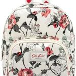 Petit sac à dos pour enfants fairy garden, en toile cirée, crème, crème