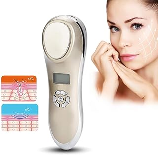 Appareil facial de mésothérapie avec lifting galvanique chaud et froid micro-courant