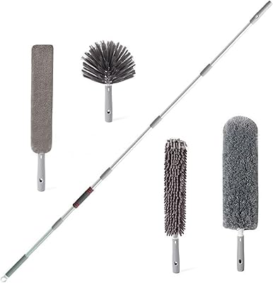 4 pièces plumeau extensible 30 à 100 pouces plumeau réutilisable pliable. kit de nettoyage de plumeau extensible intérieur extérieur. Bienvenue chez DIAYTAR COTE D'IVOIRE, votre partenaire de confiance pour tous vos besoins en produits en ligne. Notre équipe de professionnels travaille sans relâche pour vous offrir les meilleures marques et les produits les plus tendances à des prix compétitifs.