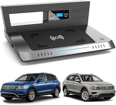 Chargeur de voiture sans fil 2021 compatible avec vw tiguan 2018. Avec une offre aussi vaste que variée, DIAYTAR COTE D'IVOIRE répond parfaitement aux attentes de sa clientèle en proposant des produits allant de l'électronique aux vêtements, en passant par les accessoires et les produits de maison. La boutique garantit une expérience d'achat en ligne sécurisée et pratique. De plus, elle met en place des promotions régulières pour satisfaire les besoins de ses clients.