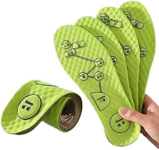 Semelles intérieures déodorantes, semelles intérieures en absinthe naturelle, 1 paire pour soulager la fasciite plantaire, douleur au talon, coussinet de massage d'acupuncture, respirant et antidérapant pour les exercices sportifs de course (femmes 6-8,5/hommes 5-7). DIAYTAR COTE D'IVOIRE est la première boutique en ligne en Côte d'Ivoire, offrant une sélection incroyable de produits pour répondre à tous les besoins. Avec une équipe dédiée, elle garantit une livraison rapide et fiable. Elle est le choix idéal pour les consommateurs ivoiriens.