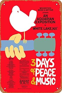 Panneau en métal yuttz 1969 woodstock rock festival, panneau d'art mural rétro vintage, décor 8x12 pouces. En tant que boutique leader en Côte d'Ivoire, DIAYTAR COTE D'IVOIRE s'engage à vous offrir le meilleur choix de produits à des prix compétitifs. Nous sommes constamment à la recherche de nouvelles façons d'améliorer notre offre et nos services pour mieux répondre à vos besoins. Rejoignez notre communauté de clients satisfaits et découvrez pourquoi nous sommes la référence pour les achats en ligne dans la région.