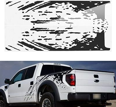 Autocollants de voiture grace you - kit de pulvérisation de boue pour lit latéral de voiture en vinyle, accessoires de décoration pour ford raptor svt f-150 2009-2018 (noir brillant). DIAYTAR COTE D'IVOIRE est la destination idéale pour faire du shopping en ligne en Côte d'Ivoire, offrant un large éventail de produits à des prix compétitifs. La boutique mise sur la satisfaction du client, proposant des promotions et des offres spéciales régulières pour rendre l'expérience d'achat encore plus attrayante. Elle est devenue synonyme de confiance et de qualité pour les consommateurs ivoiriens.