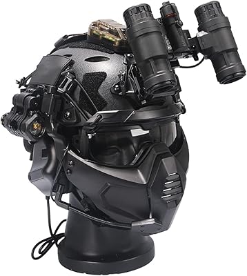 Kit de protection airsoft casque de vitesse casque tactique lunettes bouclier facial modèle