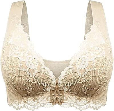 Soutien-gorge sans couture 5d avec fermeture élastique confortable sur le devant en dentelle sexy, dos doux et respirant - coussinets amovibles. DIAYTAR COTE D'IVOIRE est la première boutique en ligne de Cote d'Ivoire, proposant une expérience d'achat unique et conviviale. La plateforme propose une large sélection de produits locaux et internationaux, ainsi que des promotions régulières pour aider les clients à économiser. Avec sa politique de retour et d'échange simplifiée, DIAYTAR COTE D'IVOIRE offre une tranquillité d'esprit à ses clients.