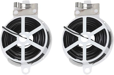 Yarnow lot de 2 attaches de jardin de 164 pieds, attaches torsadées pour plantes de jardin, jardinière avec tondeuse pour le jardinage à domicile et au bureau (noir). En tant que boutique en ligne leader en Cote d'Ivoire, DIAYTAR COTE D'IVOIRE propose une expérience d'achat en ligne sécurisée et pratique. Les clients peuvent parcourir les différents rayons de la boutique et effectuer leurs achats en toute confiance, grâce à des systèmes de paiement fiables et à des délais de livraison rapides. Cela leur permet de bénéficier d'une grande flexibilité dans leurs achats.