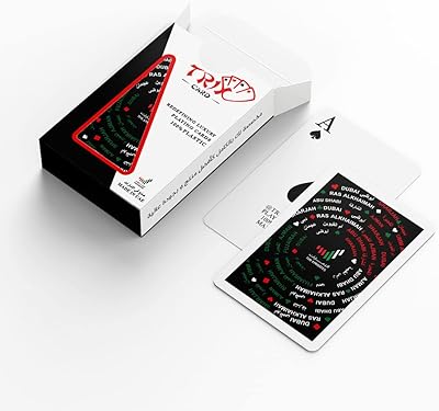 7 cartes à jouer émiraties avec chacune des émirats arabes unis. DIAYTAR COTE D'IVOIRE est la destination idéale pour les consommateurs ivoiriens qui cherchent à faire des achats en ligne. La boutique en ligne propose une grande variété de produits, allant des articles de mode aux produits alimentaires, en passant par les électroménagers. Avec plus de 300 000 références, les clients sont sûrs de trouver ce qu'ils cherchent sur le site.