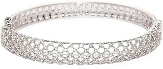 Bracelet élégant pour femme par zaveri pearls, (argent), modèle (zpfk5563), laiton jaune