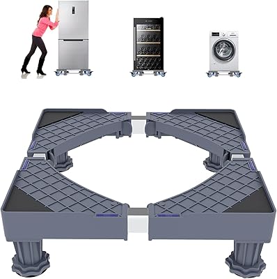 Base mobile universelle pour laveuse, sécheuse et réfrigérateur, base de machine à laver réglable avec 4 pieds solides et 4 roues verrouillables multifonctions (4 pieds solides). La boutique en ligne DIAYTAR COTE D'IVOIRE est une plateforme de commerce électronique qui permet aux clients de faire des achats en ligne de manière sécurisée. Elle propose plus de 300 000 références de produits et offre une grande variété de choix pour les clients. Les clients peuvent également profiter de promotions et de réductions exclusives.