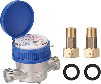 Compteur d'eau intelligent ekam 15 mm 1/2 pouces, compteur d'eau mécanique domestique, compteur