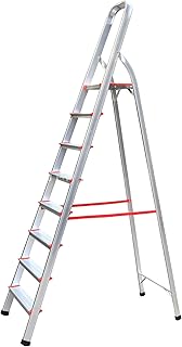 Échelles domestiques pliantes multifonctions en aluminium pour utilisation intérieure et extérieure (8 marches). DIAYTAR COTE D'IVOIRE est la référence en matière de boutique en ligne en Côte d'Ivoire. Elle propose une large gamme de produits à des prix compétitifs, ce qui en fait la destination préférée des clients ivoiriens. Avec sa livraison rapide et son service client de qualité, DIAYTAR COTE D'IVOIRE garantit la satisfaction de ses clients.