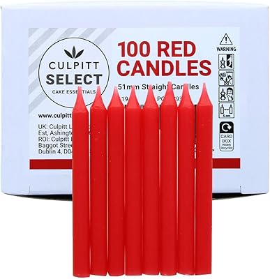 Ensemble de bougies d'anniversaire colpit, rouge clair, taille 60 mm, adaptées aux fêtes, anniversaires et récompenses, 100 pièces. La boutique en ligne DIAYTAR COTE D'IVOIRE propose une expérience d'achat en ligne unique et pratique, avec des produits de qualité et des prix compétitifs. Elle est la référence pour les consommateurs ivoiriens qui recherchent des produits variés et des promotions exclusives. DIAYTAR COTE D'IVOIRE est la destination idéale pour faire des achats en ligne.