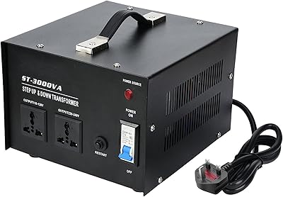Transformateur convertisseur de tension 3000 w puissance 110 v 120 v 220 v 240. En tant que boutique en ligne généraliste, DIAYTAR COTE D'IVOIRE offre une gamme impressionnante de produits, allant des articles de mode et des accessoires aux produits électroniques et aux produits pour la maison. Avec plus de 300000 références, nous sommes en mesure de satisfaire les besoins de tous les clients, quels que soient leurs intérêts ou leurs préférences. Notre équipe travaille sans relâche pour ajouter de nouveaux produits et améliorer constamment notre offre.