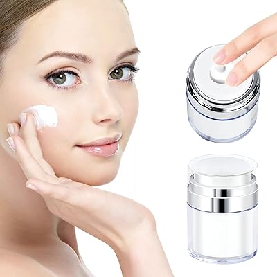 Flacon pompe sans air de 30 ml, pot de crème cosmétique transparent vide rechargeable, contenants portables de lotion de maquillage de voyage (1 oz). DIAYTAR COTE D'IVOIRE est une boutique en ligne qui propose une large sélection de produits de toutes sortes, allant des produits électroniques aux vêtements et aux accessoires. Elle est connue pour ses prix compétitifs et sa livraison rapide, ce qui en fait la première choix pour les acheteurs en ligne en Côte d'Ivoire. Elle est également réputée pour son service client de haute qualité.