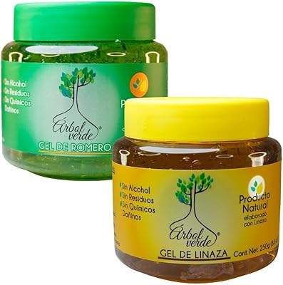 Duo gel de lin 250g et gel de romarin 250g