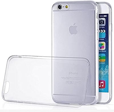 Coque en gel tpu flexible au design fin pour iphone 6 - transparente