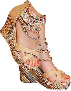 Obtenez plus de sandales compensées à talons hauts pour femmes de beauté. Avec plus de 300000 références, DIAYTAR COTE D'IVOIRE couvre une large gamme de besoins, du quotidien aux produits de luxe. La boutique en ligne est conçue pour être intuitive et facile à utiliser, permettant aux clients de trouver facilement ce qu'ils cherchent. Elle propose également des services de livraison rapides et fiables pour que les clients puissent recevoir leurs achats dans les meilleurs délais.