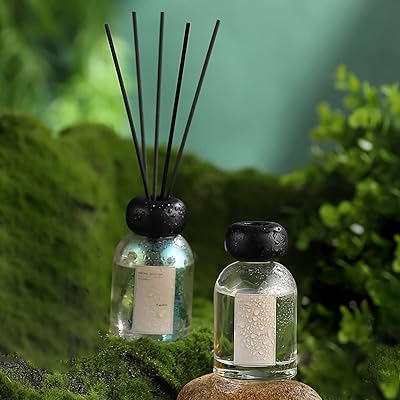 Diffuseur de parfum longue durée 220 ml, 10 bâtons d'huiles essentielles naturelles au parfum de cologne, de pêche et d'oolong, désodorisant pour la maison, le bureau, la salle de bain et le bureau, 2 pièces. DIAYTAR COTE D'IVOIRE est une plateforme de commerce électronique qui propose une large sélection de produits pour répondre aux besoins de ses clients. La boutique en ligne offre plus de 300 000 références, allant des produits alimentaires aux produits électroniques. Elle est la première choix pour les consommateurs ivoiriens.