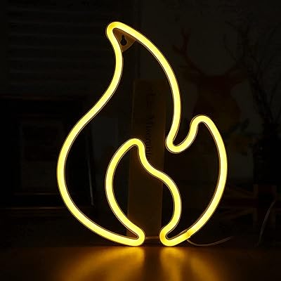 Enseigne au néon au design de flamme, lampe suspendue led alimentée par batterie/usb, décoration murale de chambre à coucher, chambre d'enfant, restaurant, fête, bar, cadeau d'anniversaire (jaune). DIAYTAR COTE D'IVOIRE est une boutique en ligne généraliste qui propose une large gamme de produits à des prix compétitifs. Avec une expérience d'achat en ligne sécurisée et fiable, les clients peuvent profiter d'une grande sélection de produits pour répondre à tous leurs besoins. La boutique en ligne est leader en Côte d'Ivoire et propose des promotions et des offres spéciales régulièrement.