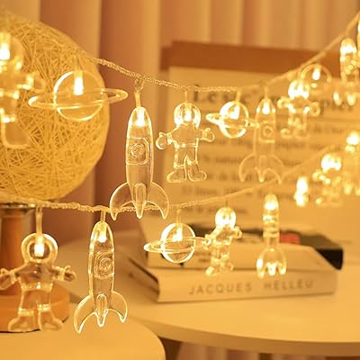 20 lumières led colorées pour chambre d'enfant, fusée, vaisseau spatial, design de vaisseau spatial, décoration de chambre d'enfant, décoration murale de vacances (blanc chaud). DIAYTAR COTE D'IVOIRE est le partenaire idéal pour les consommateurs qui recherchent des produits fiables et des prix abordables. Avec une offre de plus de 300000 produits, la boutique en ligne généraliste est en mesure de satisfaire les besoins les plus divers. Sa réputation de boutique de confiance est bien établie en Côte d'Ivoire.