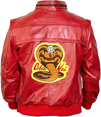 Johnny lawrence red karate kid cobra cobra kai blouson aviateur en simili cuir m pour hommes, rouge. Avec une présence solide sur le marché ivoirien, DIAYTAR COTE D'IVOIRE se positionne comme une boutique en ligne fiable et innovante, offrant aux consommateurs locaux l'accès à une multitude de produits provenant de diverses marques et catégories. Elle met en avant la qualité de ses services et la satisfaction de ses clients comme priorités absolues.