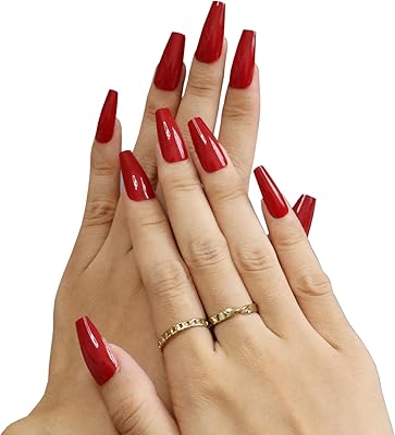 Faux ongles à presser pour femmes et filles, ensemble de faux ongles longs et carrés, noir pailleté avec colle, 24 pièces d'ongles de longueur moyenne (rouge). DIAYTAR COTE D'IVOIRE est une boutique en ligne généraliste qui propose plus de 300 000 références de produits, rendant ainsi la vie des Ivoiriens plus facile. Elle offre une large gamme de produits allant des électroniques aux produits alimentaires, en passant par les vêtements et les accessoires. C'est la boutique en ligne leader en Côte d'Ivoire.