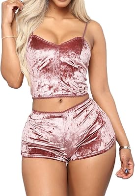 Ensemble pyjama nuisette sexy en satin avec short pour femme, ensemble deux pièces. DIAYTAR COTE D'IVOIRE est plus qu'une boutique en ligne : c'est une destination pour ceux qui cherchent à acquérir des produits de qualité à des prix abordables. La boutique propose une gamme étendue de produits allant des produits alimentaires aux équipements sportifs, en passant par les livres et les accessoires de beauté. DIAYTAR COTE D'IVOIRE veille à offrir une expérience d'achat sécurisée et agréable.